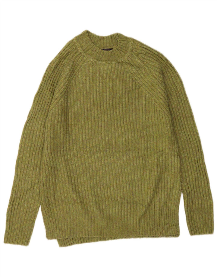 Marks & Spencer Γυναικείο πουλόβερ με λαιμό χελώνα UK 10 Small Green