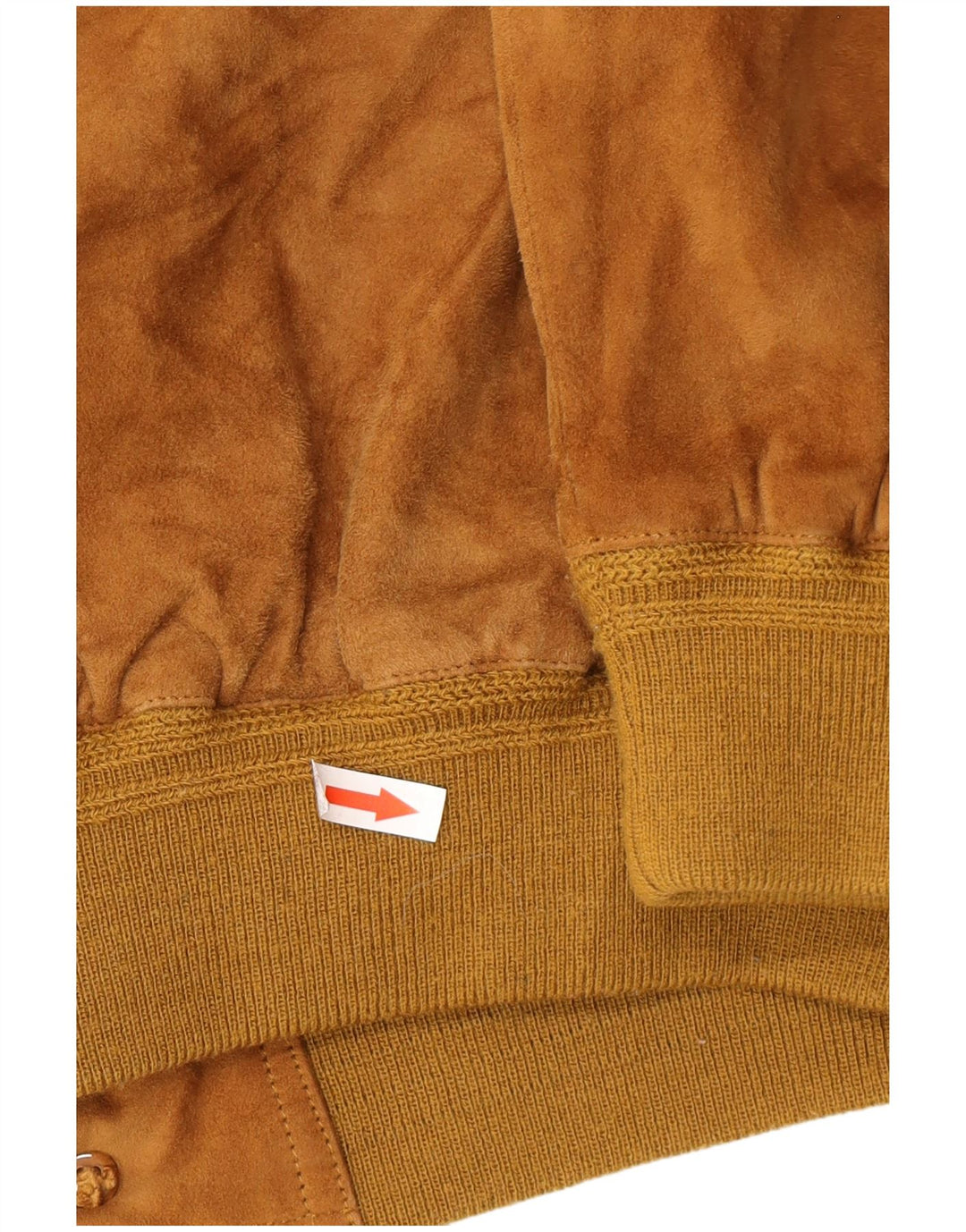 Vintage Ανδρικό Suede Jacket UK 40 Large Brown Δερμάτινο