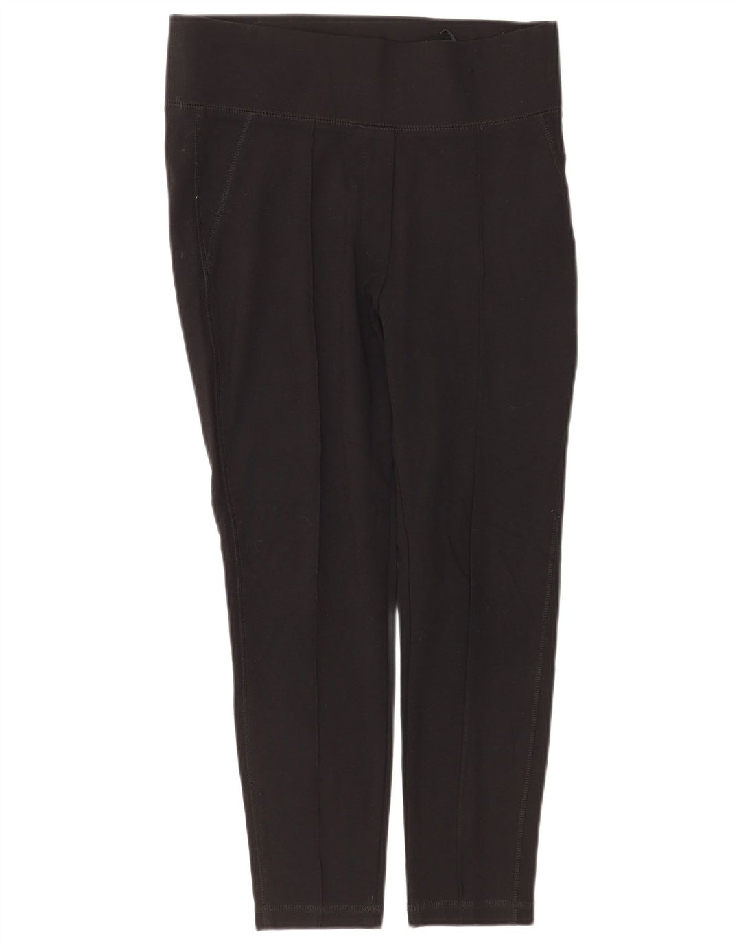Marks & Spencer Γυναικεία κολάν Crop UK 12 Medium Black Viscose