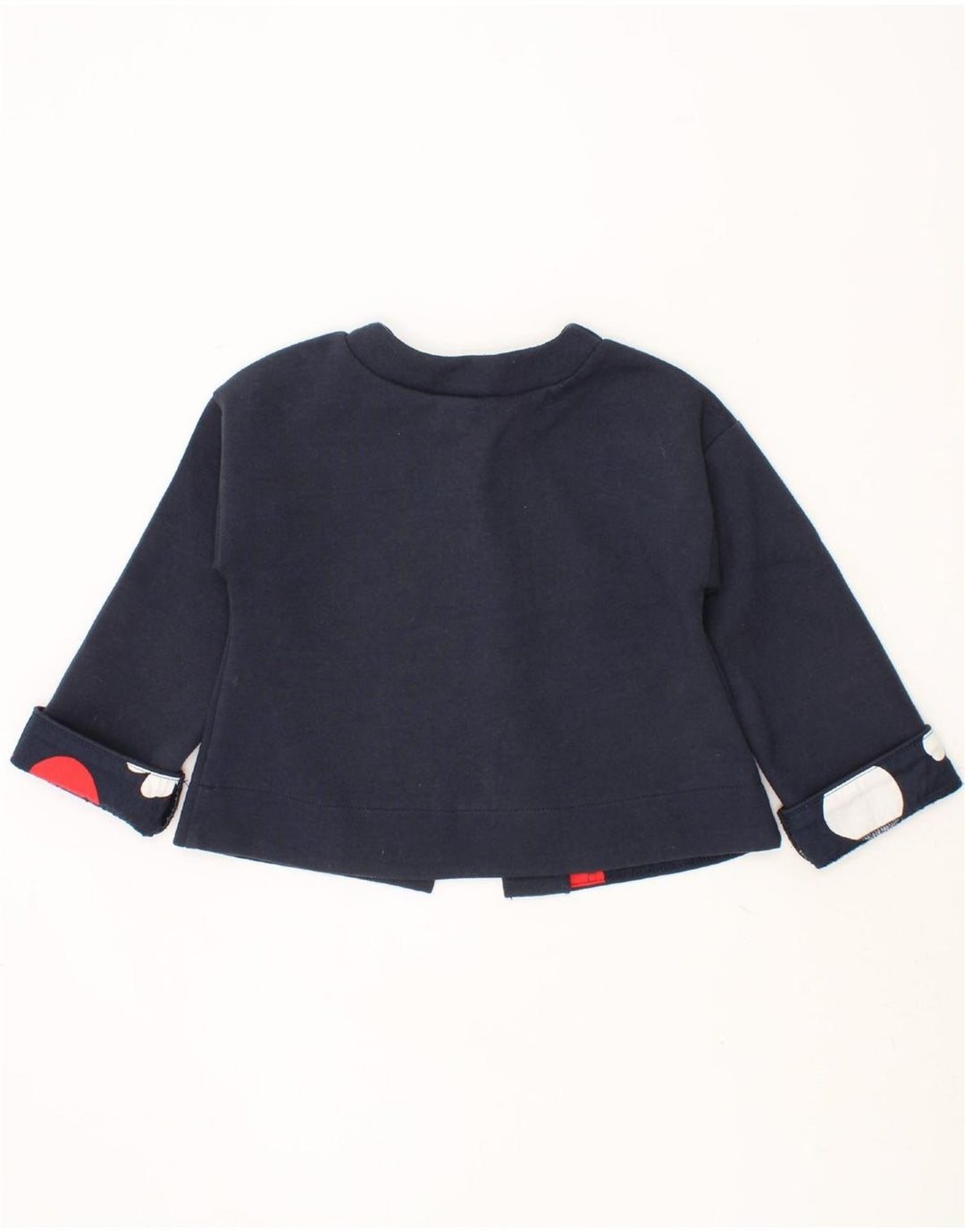 BRUMS Girls 1 Button Blazer Jacket 2-3 Years Navy Blue Vintage Brums and Second-Hand Brums from Messina Hembry 