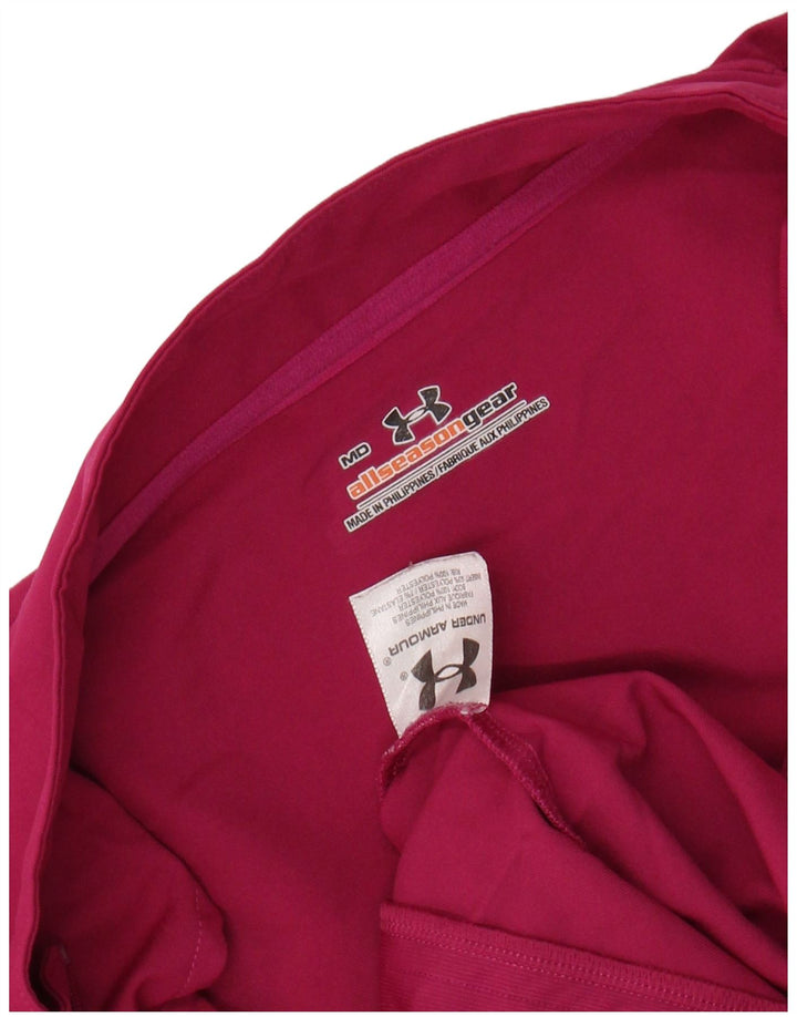 Γυναικεία αθλητική φόρμα UNDER Armour Top Jacket UK 14 Medium Pink Colourblock