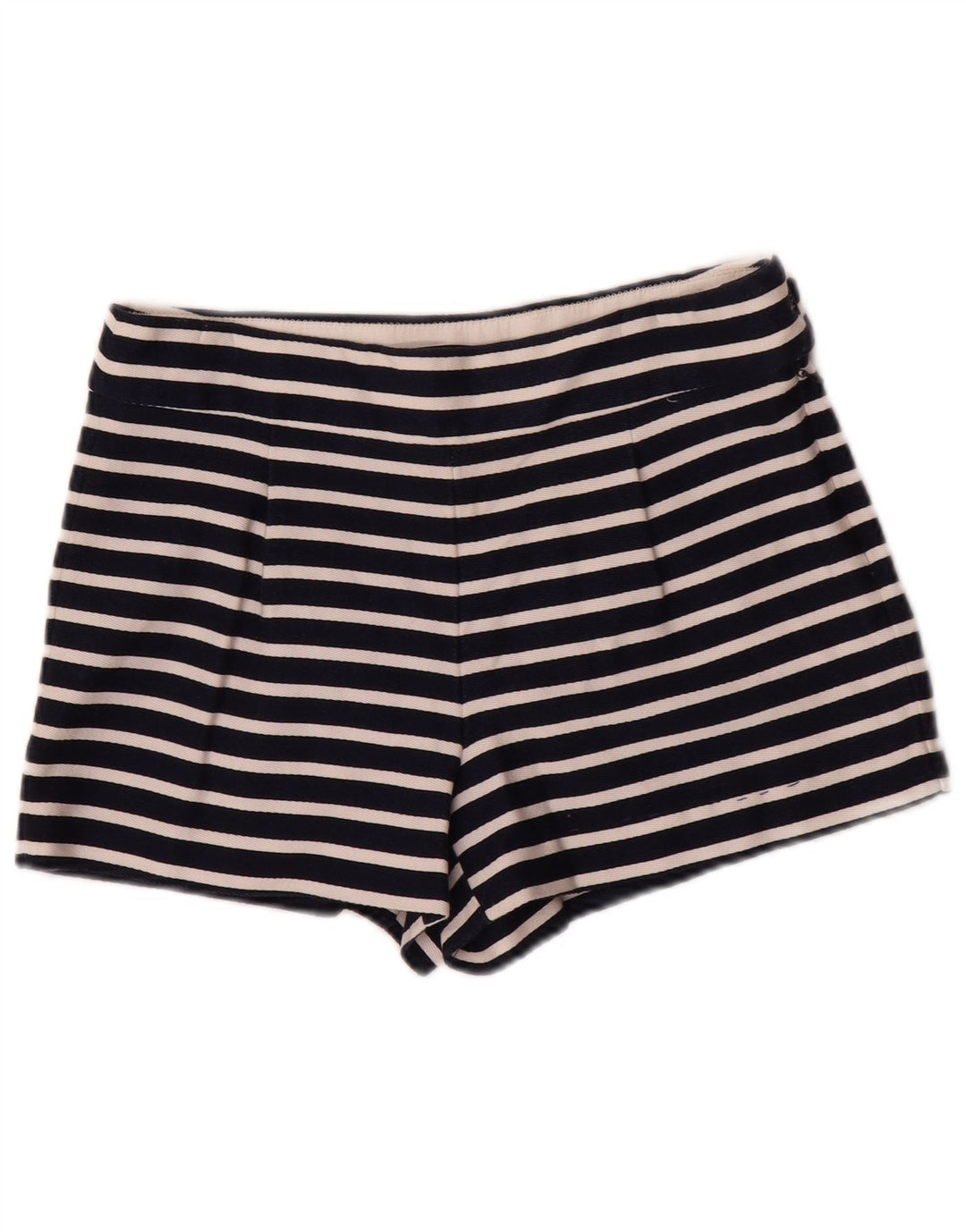 Γυναικείο Hot Παντελόνι J. Crew US 4 Small W28 Μαύρο ριγέ βαμβακερό
