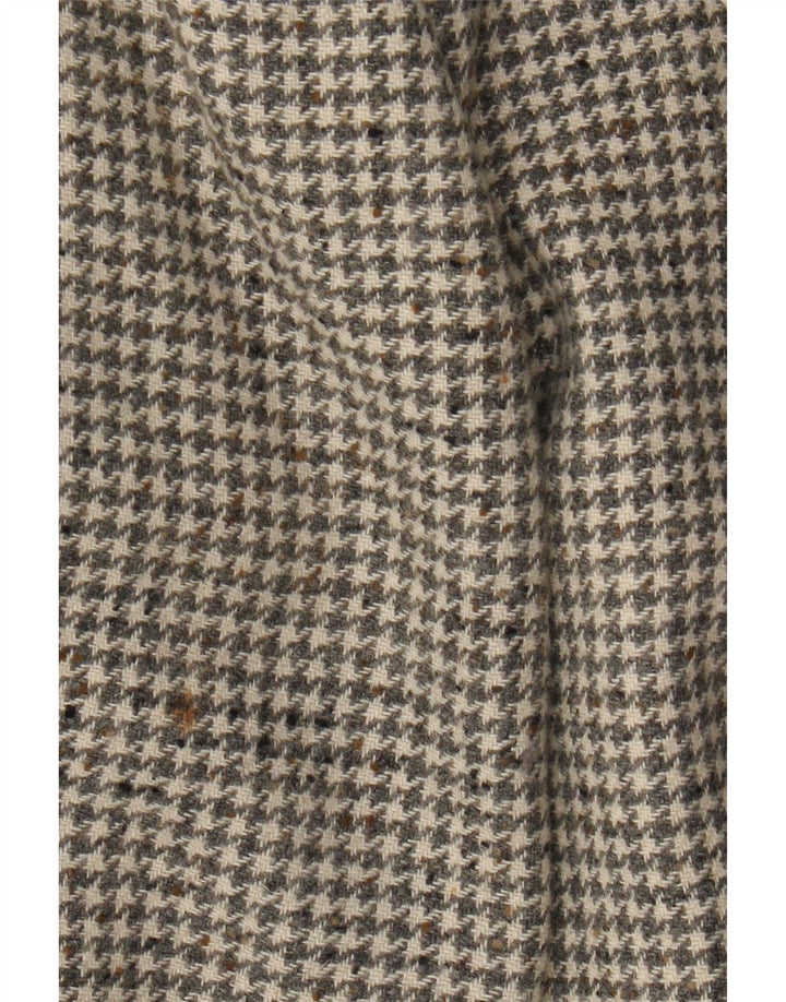 Division Vogue Ανδρικό σακάκι 2 κουμπιών UK 38 Medium Grey Houndstooth