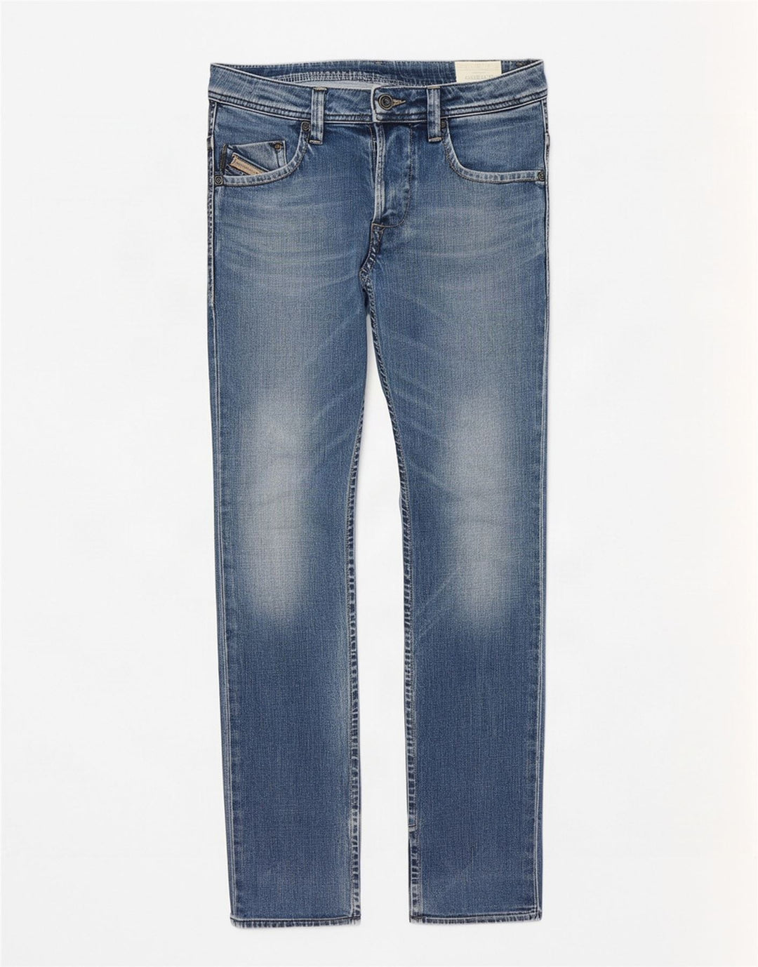 Diesel Ανδρικό Darron Slim Straight Jeans W30 L32 Μπλε βαμβακερό