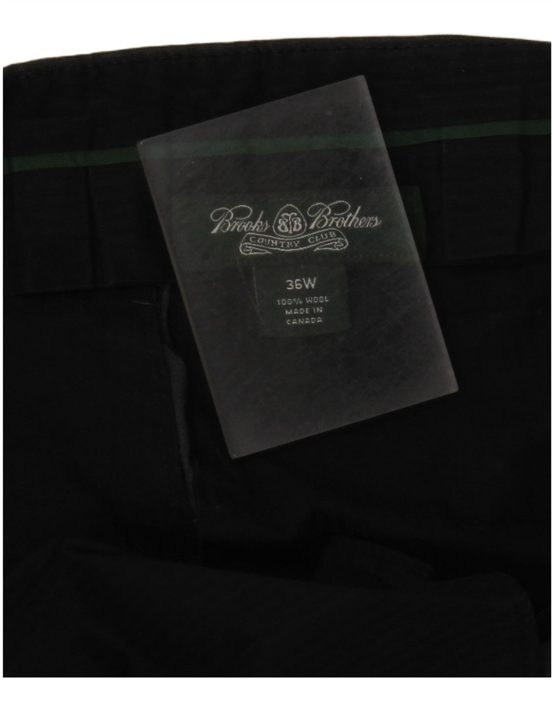 BROOKS BROTHERS Ανδρικό ίσιο παντελόνι W36 L30 Γκρι μαλλί