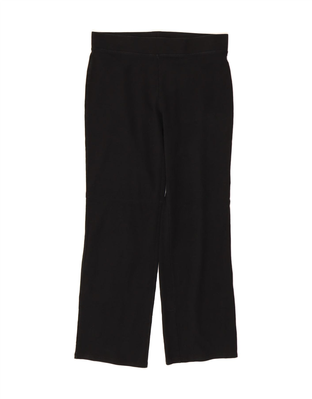 MARKS & SPENCER Womens Tracksuit Trousers UK 12 Medium  Black Cotton Vintage Marks & Spencer and Second-Hand Marks & Spencer from Messina Hembry 