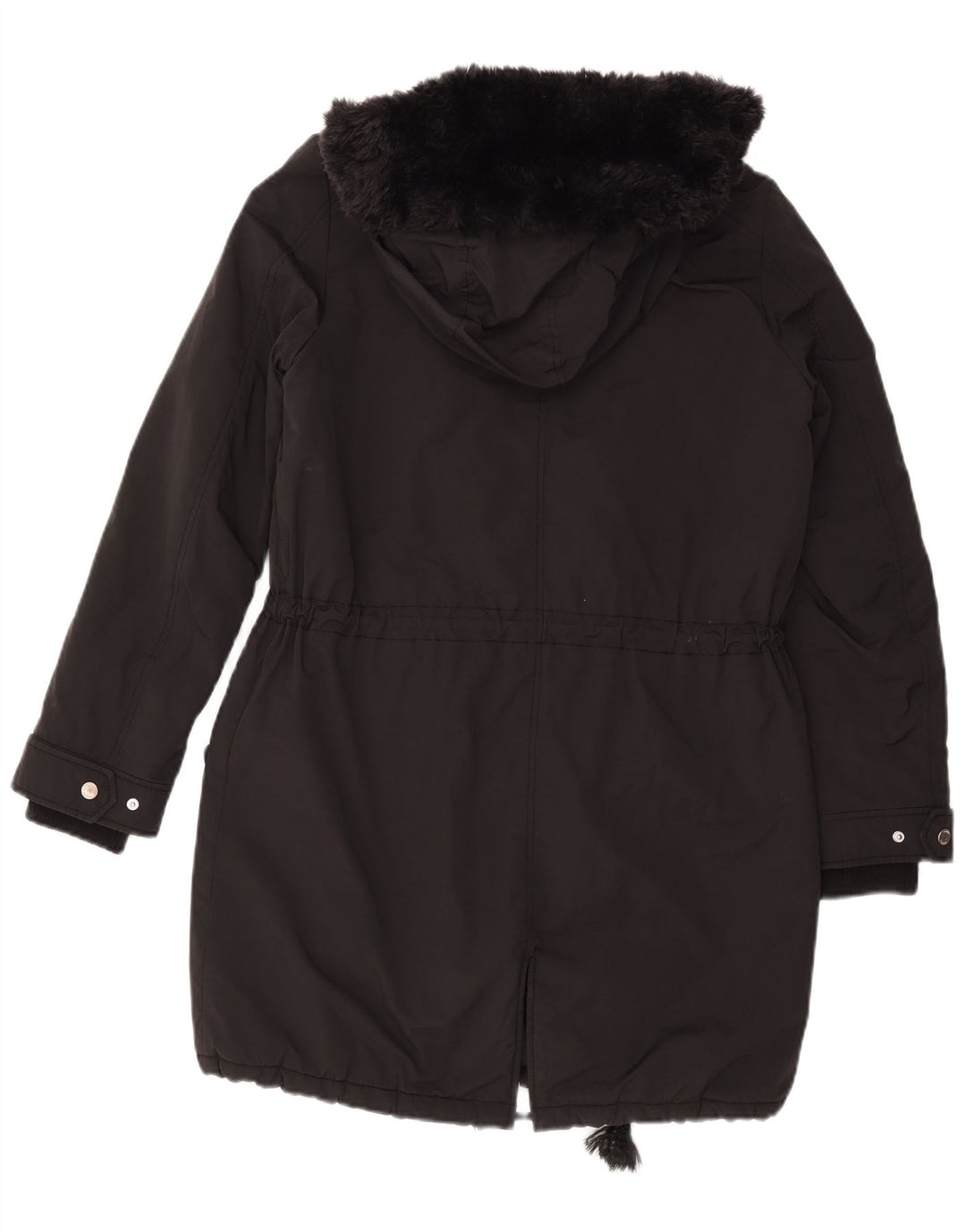 Tommy Hilfiger Γυναικείο μπουφάν με κουκούλα Parka UK 10 Small Black