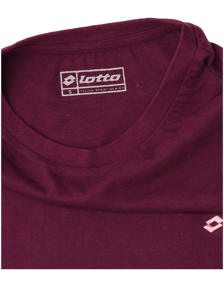 Ανδρικό T-Shirt Lotto Top Small Maroon
