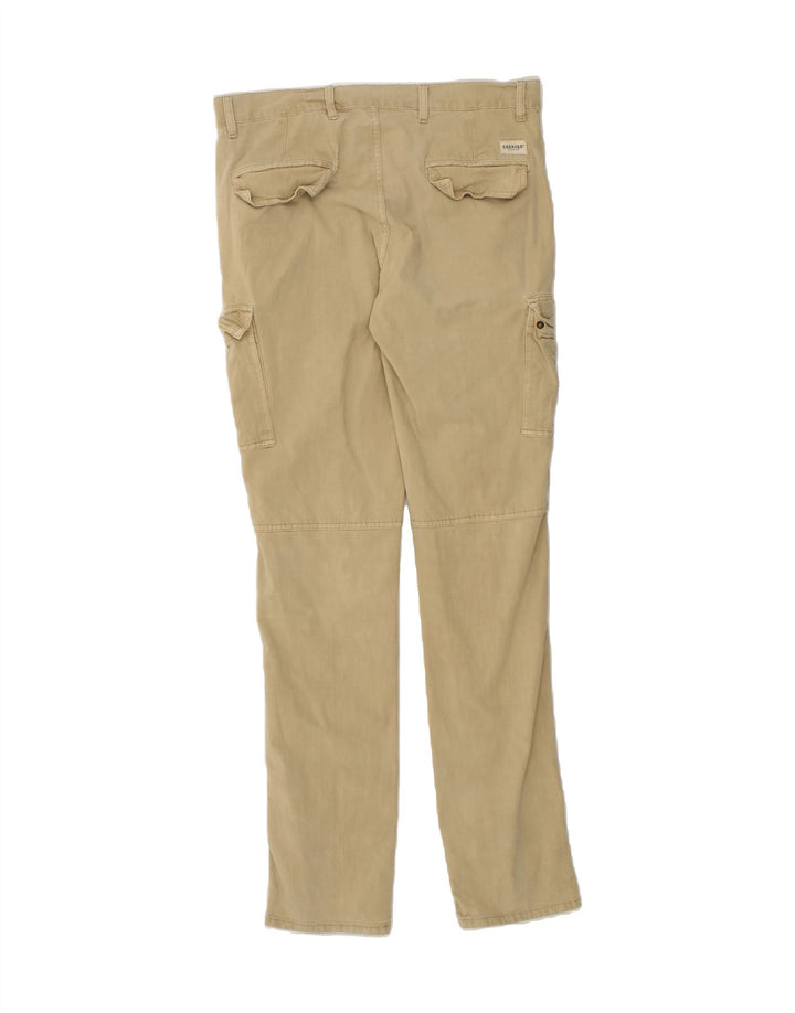CARRERA Mens Slim Cargo Trousers W32 L33 Beige Vintage Carrera and Second-Hand Carrera from Messina Hembry 