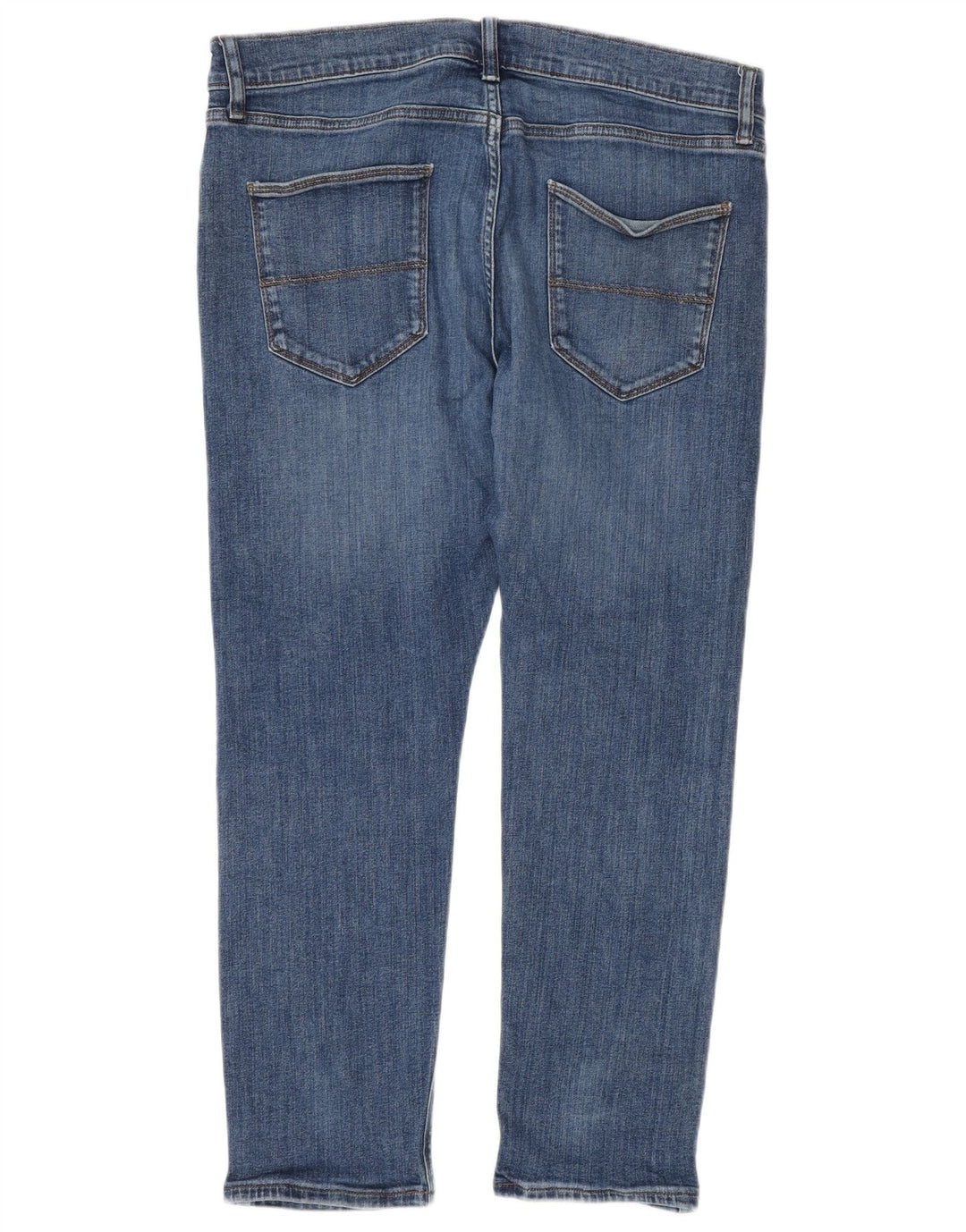 Marks & Spencer Ανδρικό Slim Jeans W34 L27 Μπλε βαμβακερό