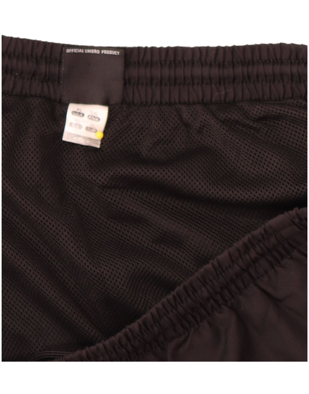 Ανδρικό αθλητικό σορτς Umbro XL Μαύρο γεωμετρικό πολυεστέρα