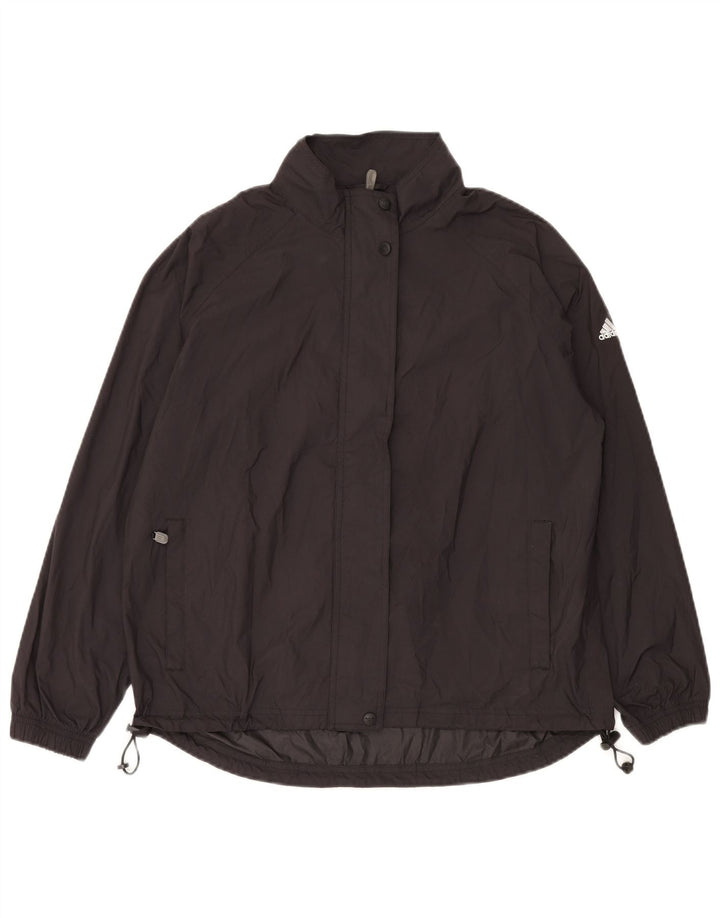 Adidas Γυναικείο Climashell Rain Jacket UK 18 XL Μαύρο Πολυεστέρας