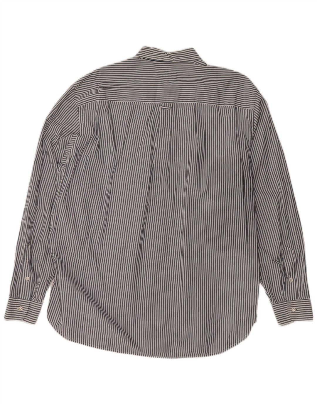 Ανδρικό πουκάμισο HENRY COTTONS Νέες 43 XL Navy Blue Pinstripe Cotton