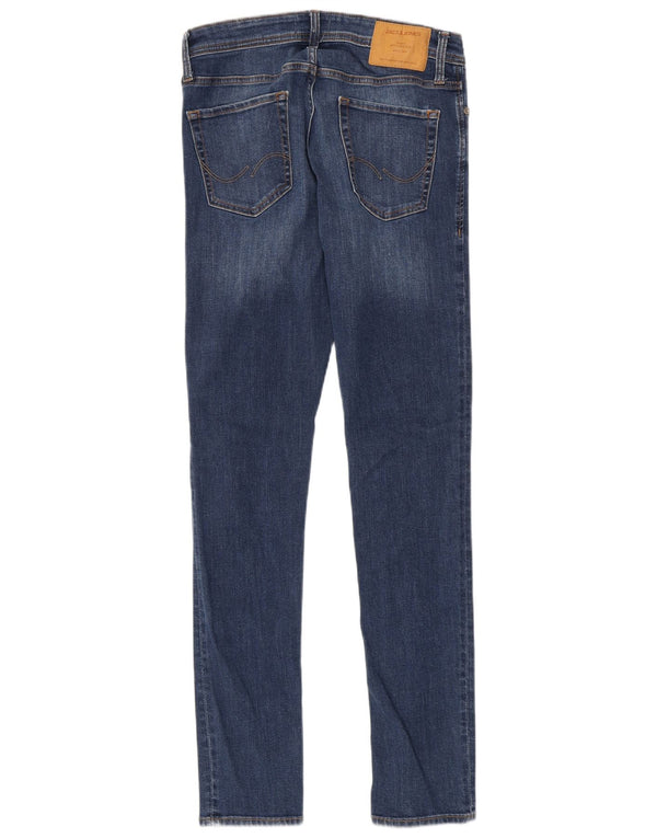 Jack & Jones Ανδρικό Τζιν GLENN Slim W31 L34 Μπλε βαμβακερό
