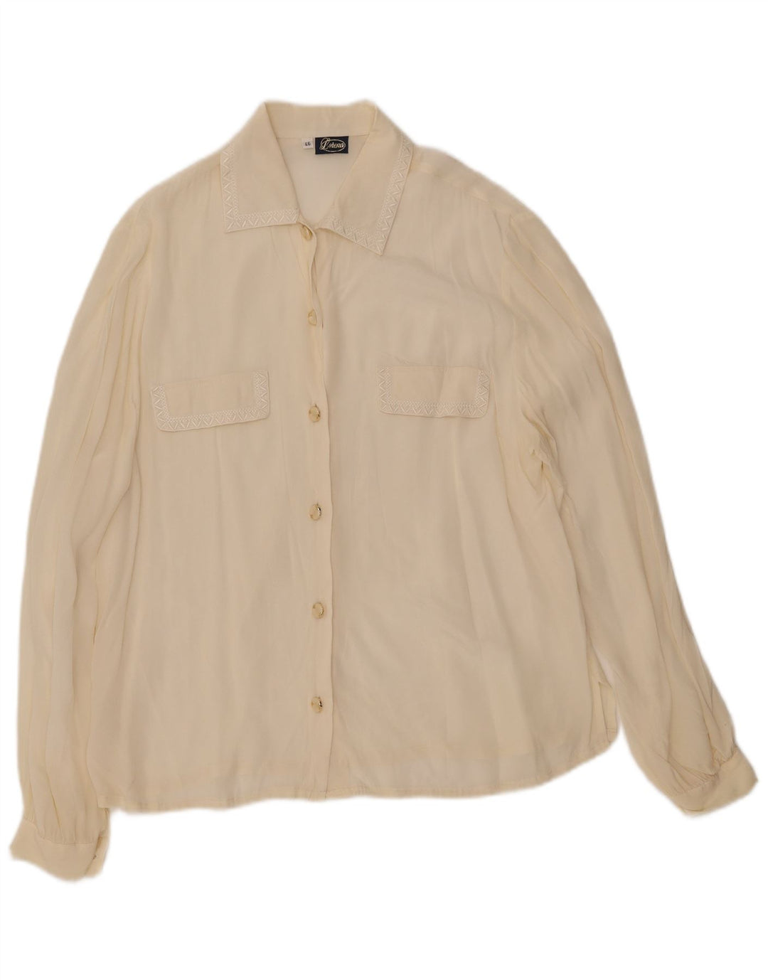 Γυναικείο πουκάμισο LORENA Μπλούζα IT 46 Large Off White