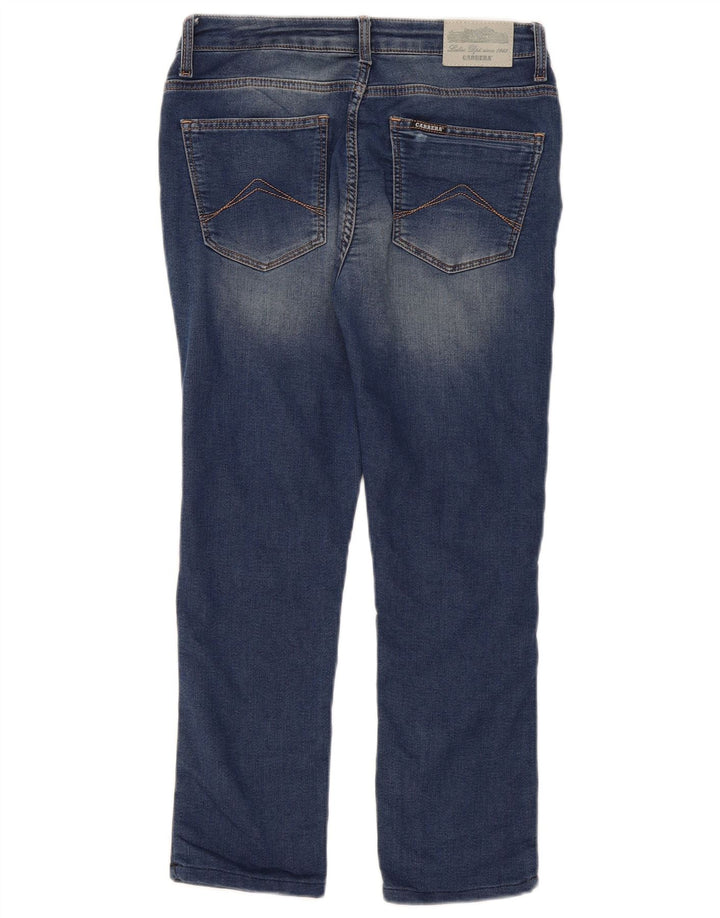 Carrera Γυναικείο Crop Slim Jeans W30 L25 Navy Blue Cotton