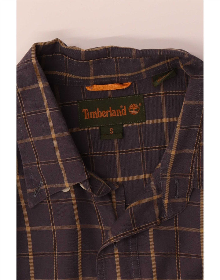 Ανδρικό πουκάμισο Timberland Loose Fit Small Blue Check Cotton