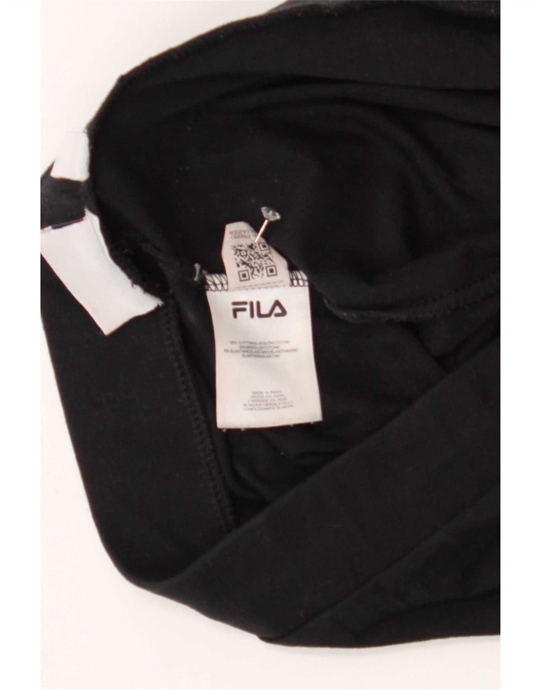 Γυναικεία γραφικά κολάν Fila UK 12 μεσαίο μαύρο βαμβακερό