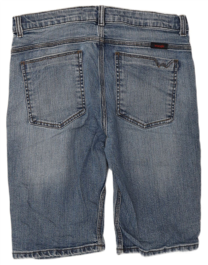 Γυναικείο τζιν σορτς Wrangler W30 μεσαίο μπλε