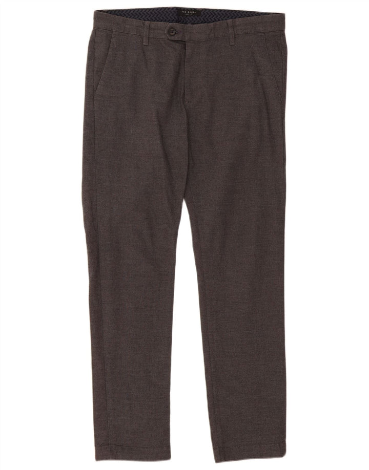 Ανδρικό παντελόνι Ted Baker Slim Suit Παντελόνι W34 L31 Γκρι