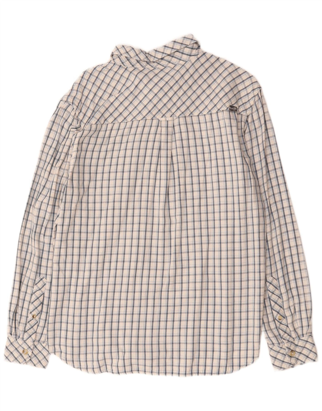 Ανδρικό πουκάμισο Weird Fish Large White Check Cotton