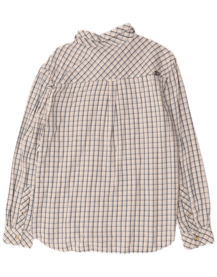 Ανδρικό πουκάμισο Weird Fish Large White Check Cotton