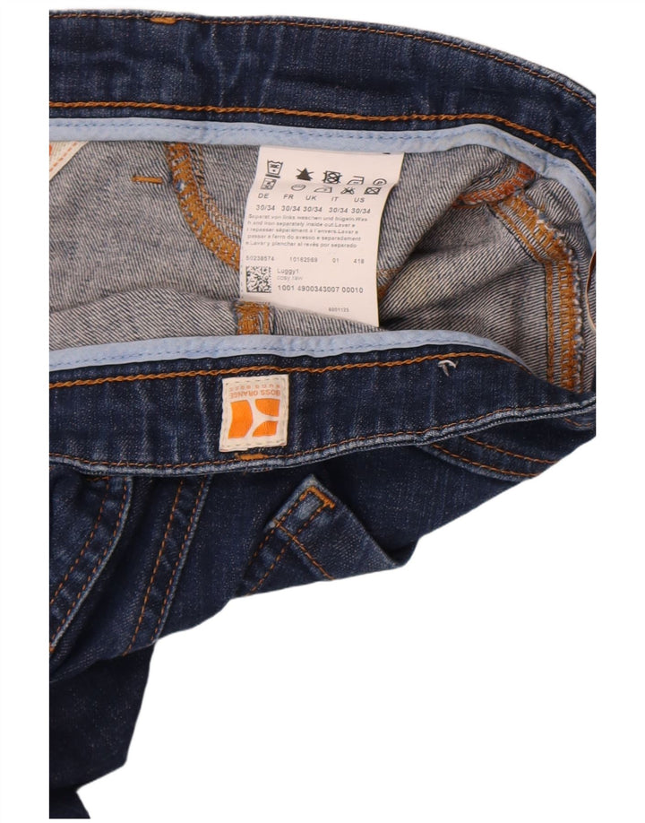 Hugo Boss Γυναικείο Slim Jeans W30 L27 Navy Blue Cotton
