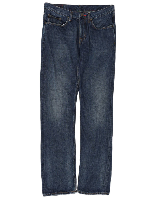 TOMMY HILFIGER Ανδρικό τζιν ίσιο W32 L32 Μπλε βαμβακερό