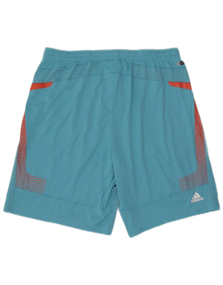Ανδρικό αθλητικό σορτς Adidas Climacool XL Blue Colorblock Polyester