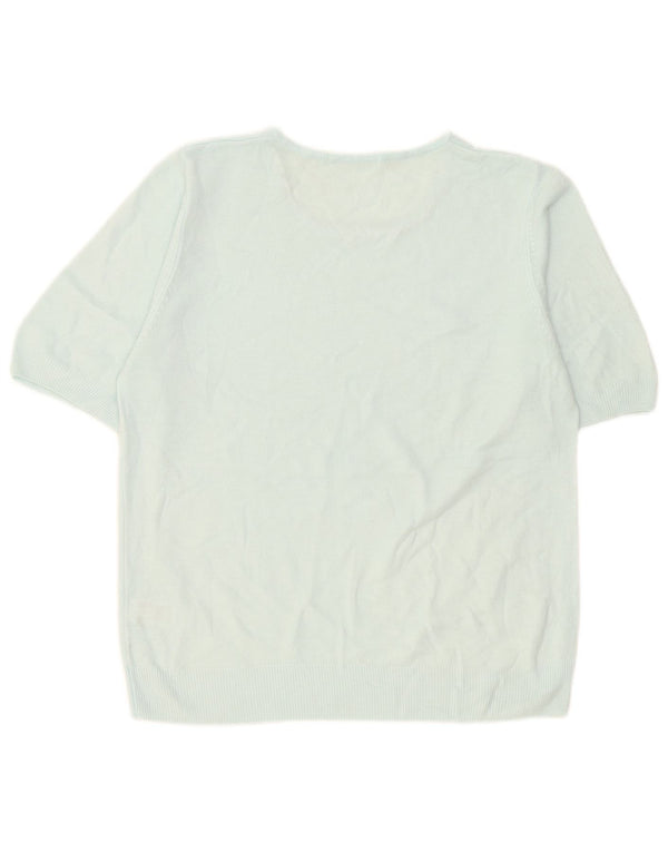 Marks & Spencer Γυναικείο πουλόβερ με λαιμόκαυστο UK 16 Large Blue