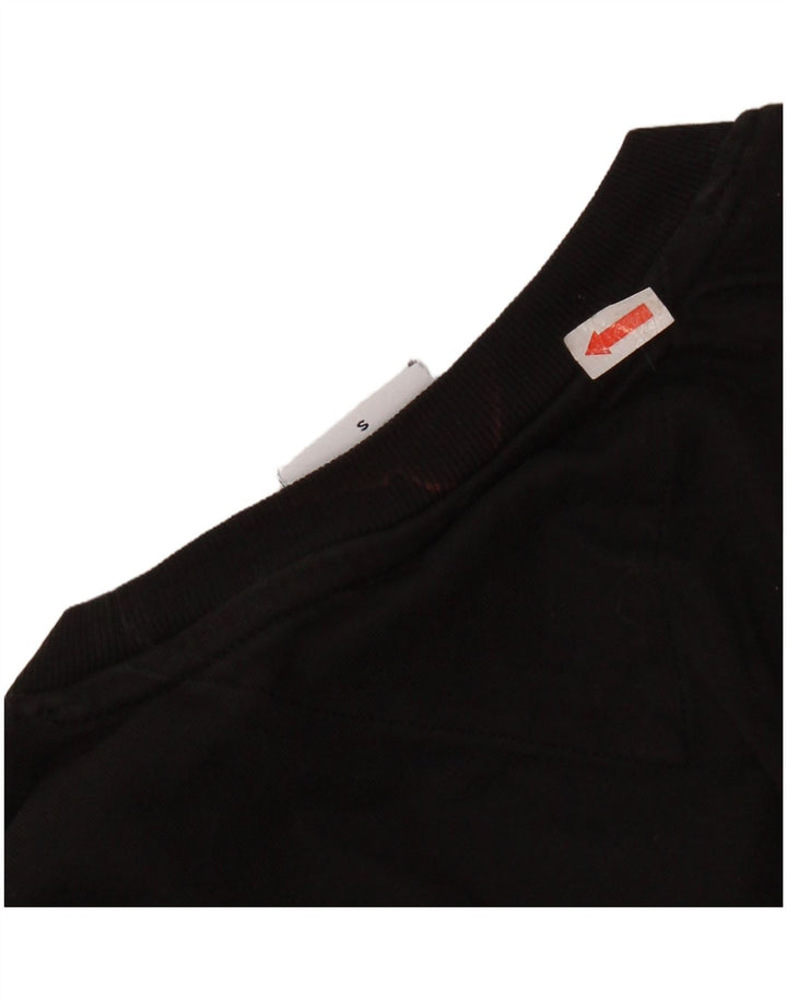 Γυναικείο γραφικό μπλουζάκι TOMMY HILFIGER Τοπ 10 μικρού μαύρου βαμβακιού