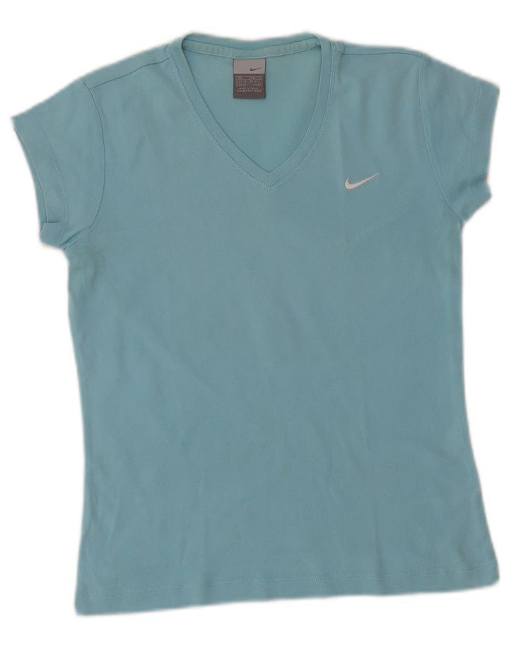 Γυναικείο T-Shirt Nike Top UK 14/16 Large Blue