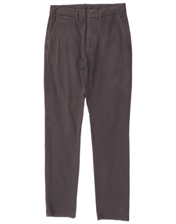 Ανδρικό παντελόνι Chino Marks & Spencer W30 L33 Γκρι βαμβακερό