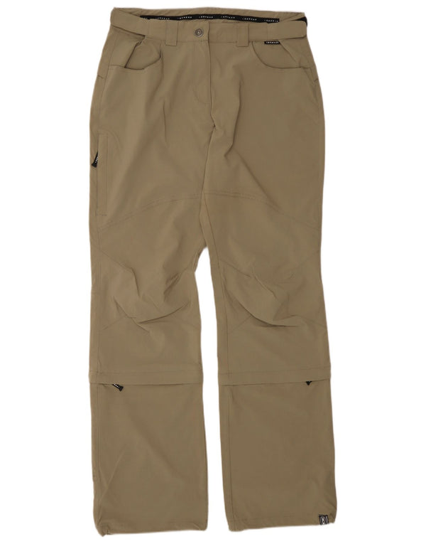 Icepeak γυναικείο παντελόνι πεζοπορίας Cargo EU 40 Medium W30 L32 Khaki Polyester
