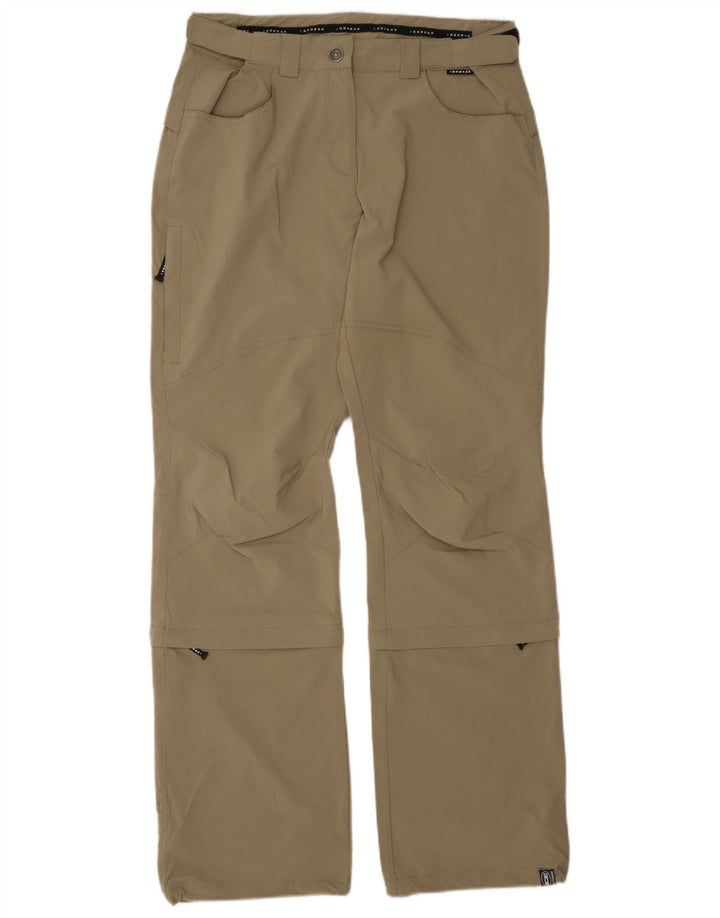 Icepeak γυναικείο παντελόνι πεζοπορίας Cargo EU 40 Medium W30 L32 Khaki Polyester