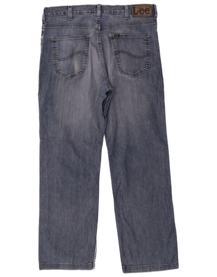 LEE Ανδρικό τζιν Brooklyn Straight W36 L29 Μπλε βαμβακερό
