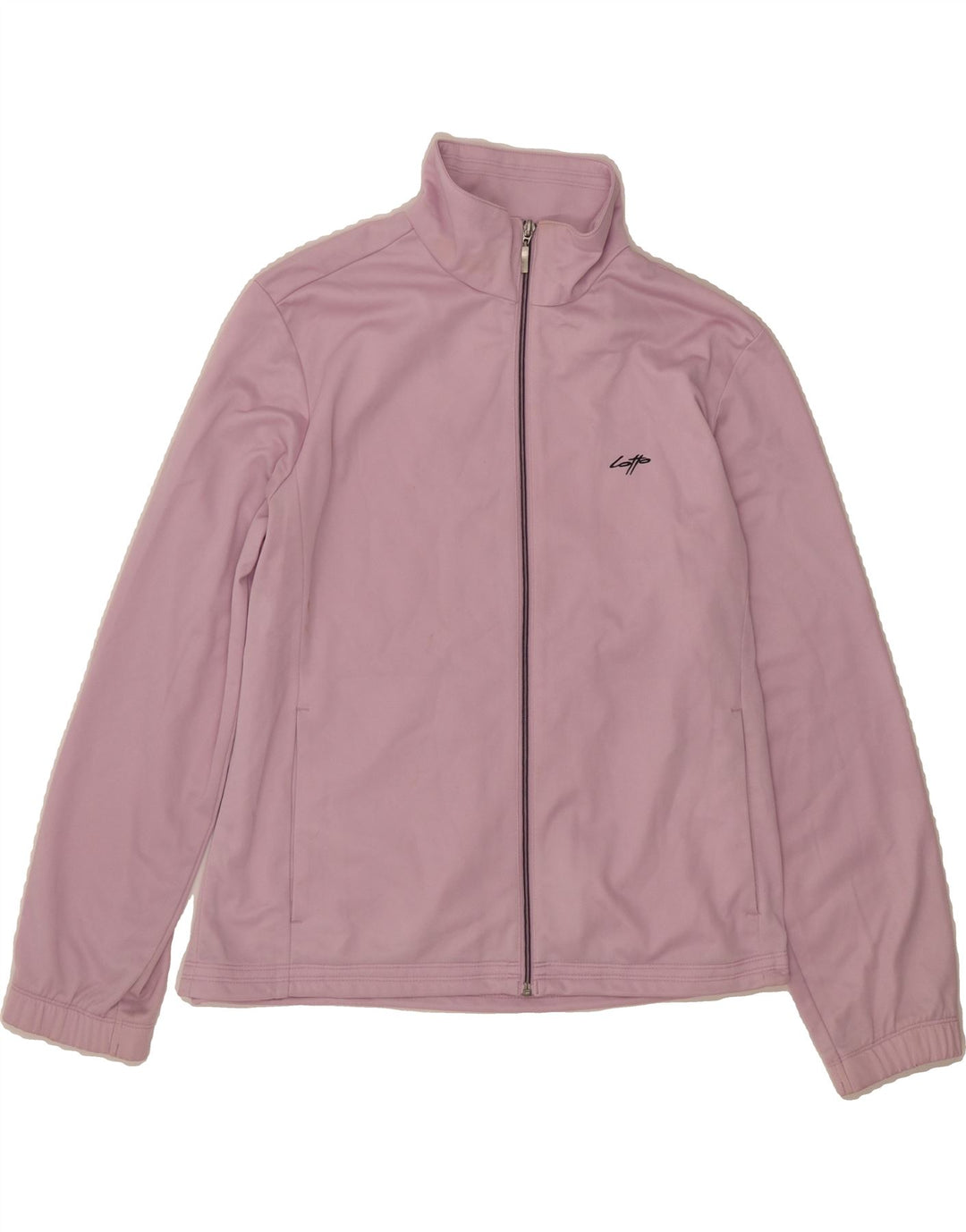 LOTTO Womens Tracksuit Top Jacket UK 18 XL Pink Polyester Vintage Lotto and Second-Hand Lotto from Messina Hembry 