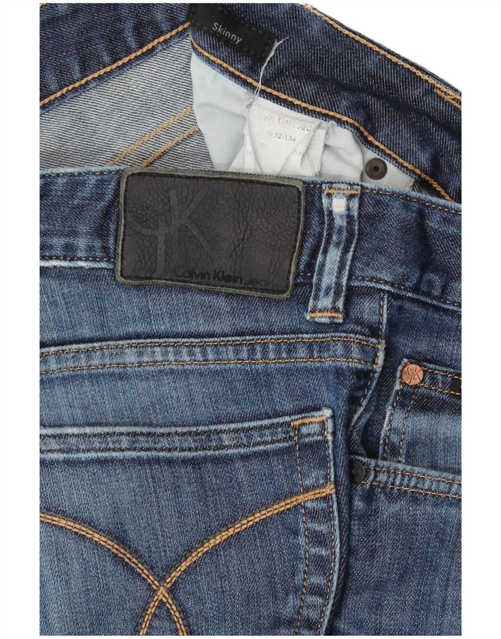 Calvin Klein Ανδρικά Skinny Jeans W32 L30 Blue