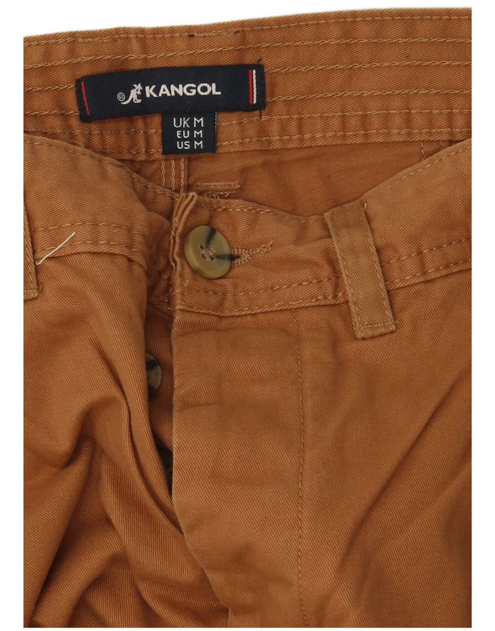 Kangol Ανδρικό Σορτς Chino Μεσαίο W34 Καφέ Βαμβακερό