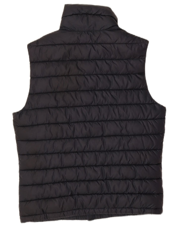 Abercrombie & Fitch Ανδρικά γεμισμένα Gilet UK 36 Small Navy Blue Polyester