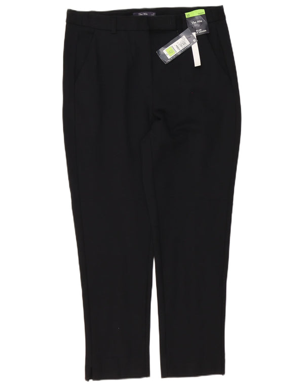 Marks & Spencer Womens The Mia Suit Trousers UK 12 Medium W30 L26 Black
