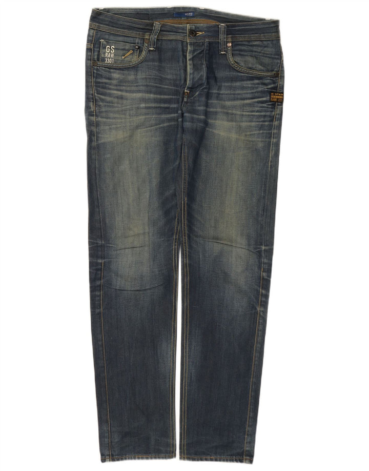 Ανδρικό Slim Jeans G-Star W32 L32 Blue Cotton