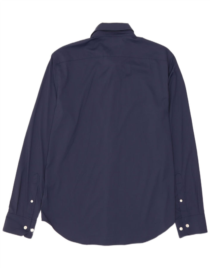 BONOBOS Ανδρικό πουκάμισο Slim Fit Medium Navy Blue Nylon