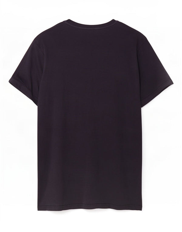 Champion Ανδρικό γραφικό T-Shirt Top Small Navy Blue από βαμβάκι