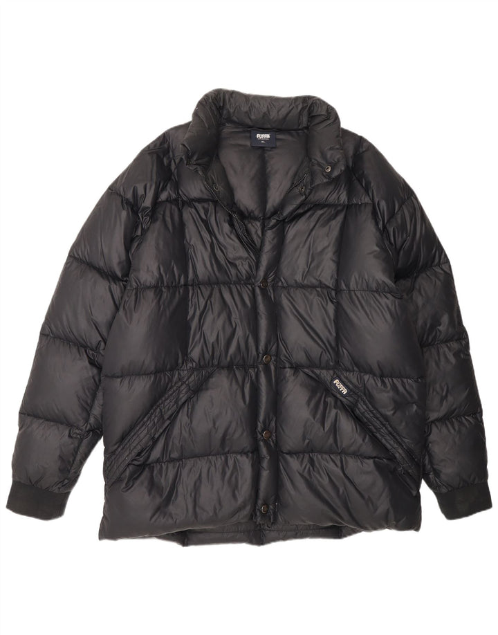 Ανδρικό μπουφάν Puffa με επένδυση UK 42 XL Μαύρο