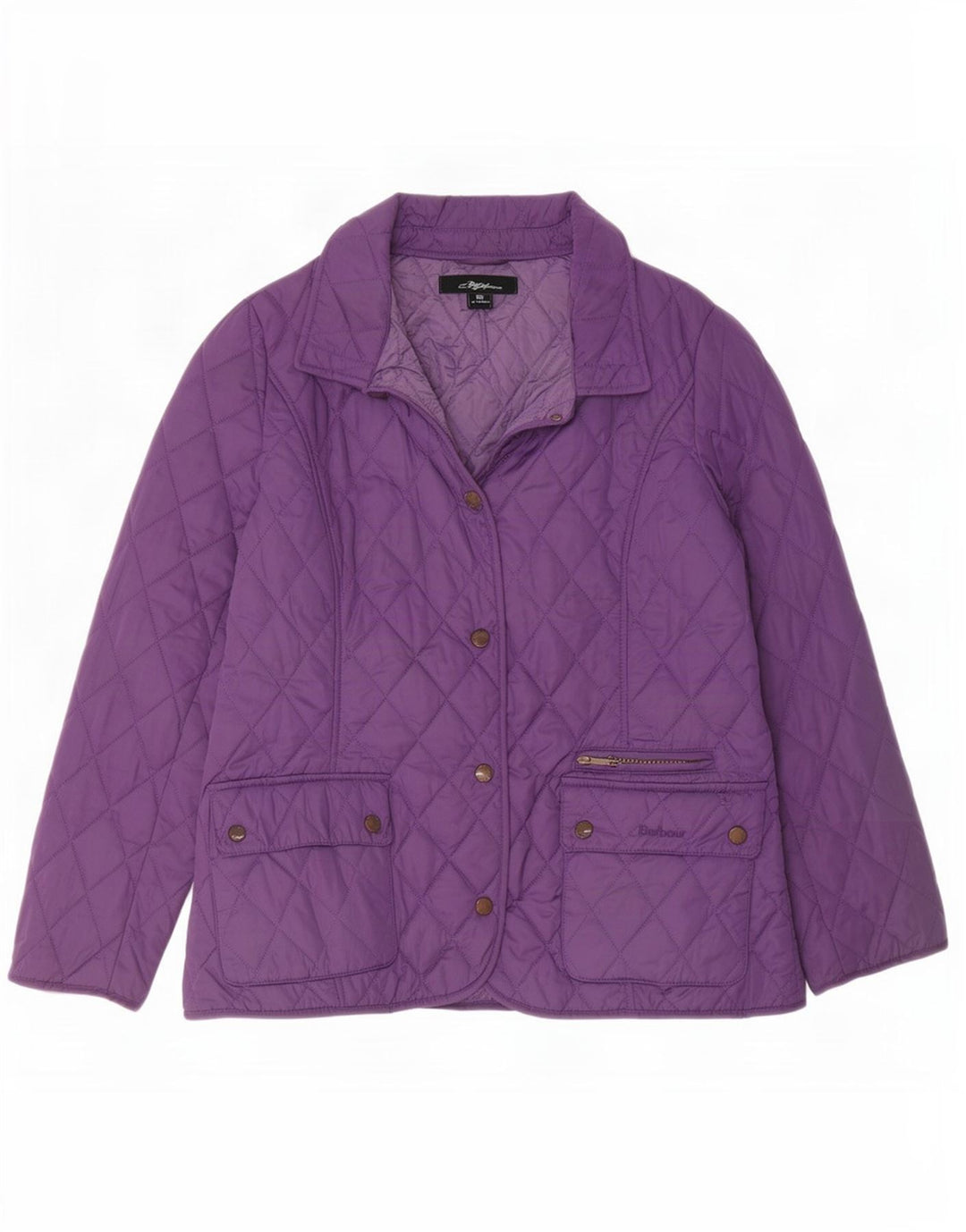 Γυναικείο καπιτονέ μπουφάν Barbour UK 12 Medium Purple Polyester