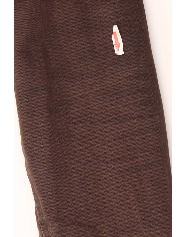 Γυναικείο τζάκετ Levi's Windbreaker UK 10 Small Brown Ψαροκόκκαλο