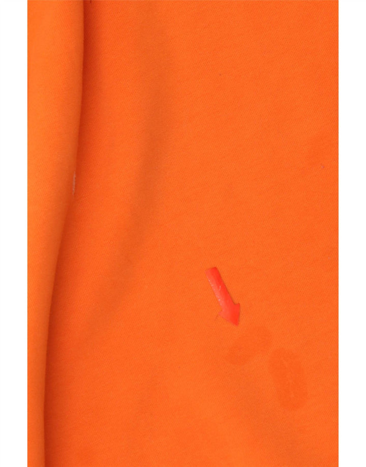 Polo Ralph Lauren Γυναικείο φούτερ μεγάλου μεγέθους Jumper UK 14 Medium Orange