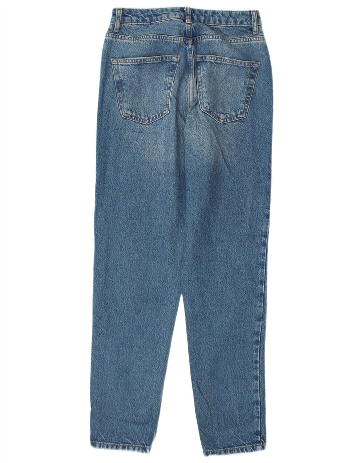 Topshop Γυναικεία Mom Tapered Jeans W26 L32 Blue Polyester