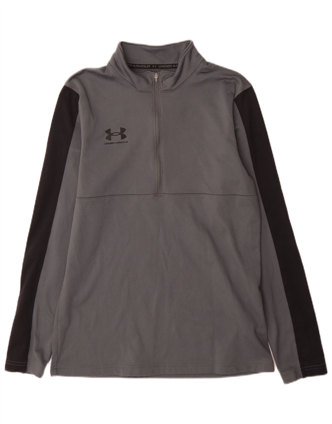 Under Armour Γυναικεία λαιμόκοψη με φερμουάρ κανονική εφαρμογή Μακρυμάνικο μεσαίο γκρι Sports